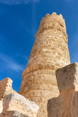 Manastır 'daki Ribat Kulesi - Tunus