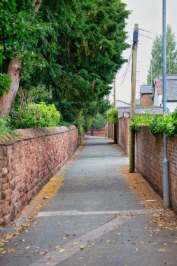 Chester- Cheshire 'da Büyük Britanya' da bir patika.