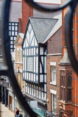 Chester- Cheshire 'daki eski bir kasaba Büyük Britanya