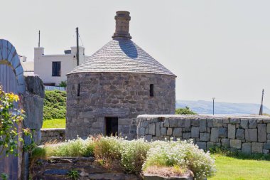 Barmouth 'taki eski ev Gwynedd- Wales- Büyük Britanya