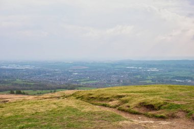 Rivington 'daki güzel kırsal manzara - Bolton - Kuzey Batı - Büyük Britanya