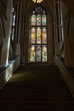 interior at Rochdale Town Hall - Rochdale - Greater Manchester - Lancashire - United Kingdom clipart