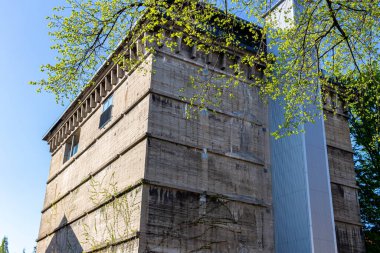 Eski 2. Dünya Savaşı sığınağı Soest - Kuzey Ren-Vestfalya - Almanya - Avrupa Birliği