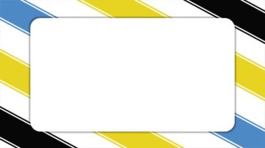 Eylül ayı, sıralı kurdelelerle Çocuk Kanser Farkındalığı Ayı olarak gözlemleniyor. Çocukluk Kanseri Farkındalığı Ayı beyaz arkaplanlı animasyon metni. Çocukluk Kanseri Farkındalığı Ay 4K Video.