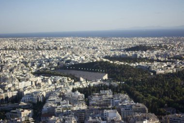 Atina 'nın hava aracı görüntüsü