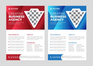 Şirket broşür tasarımı standart renkle ayarlandı. Pazarlama, iş teklifi, promosyon, reklam, yayın, kapak sayfası. yeni dijital pazarlama broşürü.