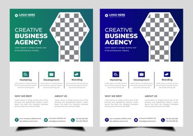 Şirket broşür tasarımı standart renkle ayarlandı. Pazarlama, iş teklifi, promosyon, reklam, yayın, kapak sayfası. yeni dijital pazarlama broşürü.