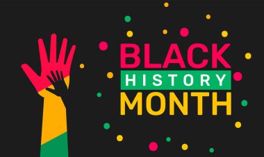 Siyah Tarih Ayı Şubat ve Ekim aylarında ABD, Kanada, İngiltere, Afrika, İrlanda genelinde kutlanır. Pankartlar, kartlar, posterler, kitap kapakları ve afişler için klasik renk arkaplan şablonu kullanımı