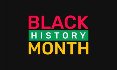 Siyah Tarih Ayı Şubat ve Ekim aylarında ABD, Kanada, İngiltere, Afrika, İrlanda genelinde kutlanır. Pankartlar, kartlar, posterler, kitap kapakları ve afişler için klasik renk arkaplan şablonu kullanımı