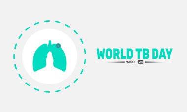 Dünya Tüberküloz Günü 24 Mart 'ta kutlanır. Bu tatil temalı tasarım arka planlar, pankartlar, tebrik kartları, yazılı posterler, klasik sosyal medya paylaşımları için mükemmeldir..