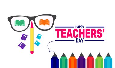 Mart ayında öğretmenler günün kutlu olsun. Bu tatil temalı tasarım arka planlar, afişler, tebrik kartları, yazılı posterler, klasik sosyal medya paylaşımları için mükemmel. vektör