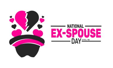 Ulusal Eski Eş Günü. Tatil konsepti. Pankart, arkaplan, tebrik kartı, metin yazımlı poster tasarım şablonu, standart sosyal medya postası için uygun.