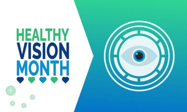 Mayıs, Sağlıklı Görüş ayı. Tatil konsepti. Pankart, Arkaplan Şablonu, Tebrik Kartı, Poster Tasarımı için uygun, yazı, Klasik Sosyal Medya Postası. Vektör illüstrasyonu