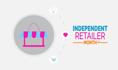 Temmuz 'da Bağımsız Perakende Ay Kutlaması. Yerel Küçük İşletmeleri Tanıtım Pazarlama Tasarımlarıyla Destekle