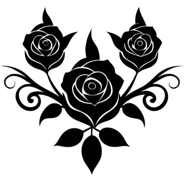 Dekoratif Kullanım için Süslü Vektör Tasarımı