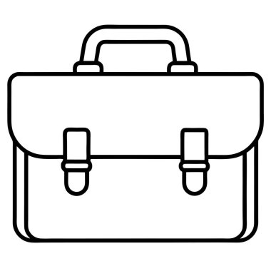 İş ve Mesleki Kullanım İçin Dosya Simgesi Vektör Sanat Tasarımı