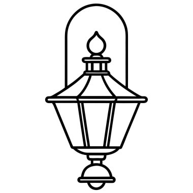 Basit Siyah ve Beyaz Belge Simge Vektör İllüstrasyon Tasarımı