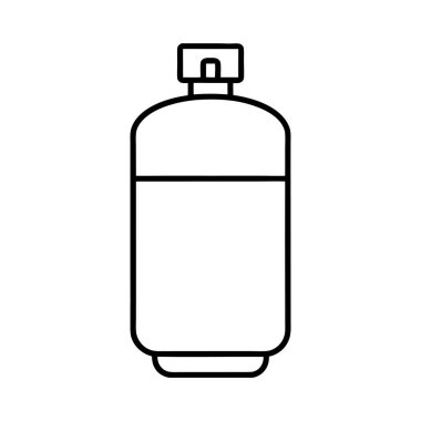 Gaz Sylinder Vektör sanat tasarımı