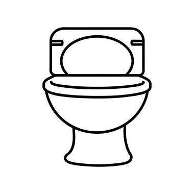 Tuvalet vektörü sanat tasarımı illüstrasyonu