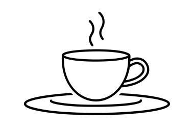 sehpa simgesi sanat vektörü çizimi ana hatları