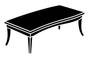 sehpa mobilyaları, siluet masa ve kumaş mobilyalar.