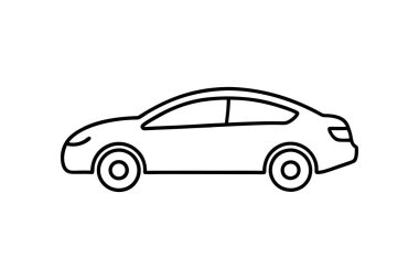 araba hattı sanat vektör illüstrasyonu