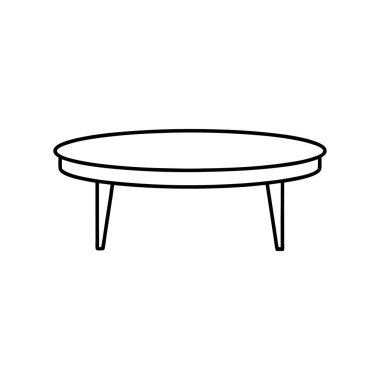 sehpa simgesi çizimi