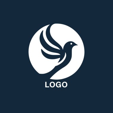 Kartal kanadı logo tasarım vektörü Vector Bird logo vektörü ve görüntüler Vector Dove, web simgesi Vector Vector Pigeon ve kalp simgesi basit Vektör Falcon Logo Şablon Vektör çizimi basit kuş logosu ve sembol vektör ilülasyon tasarımı