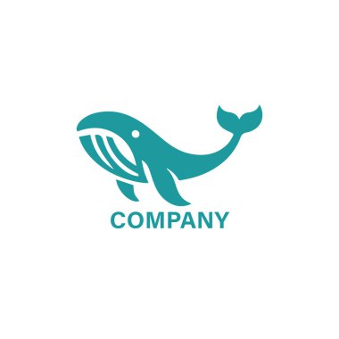 Shark Logo Template  Fish icons showing aquatic and animals logo tails and gills Dolphins in ocean jumping logo icon vector   clipart