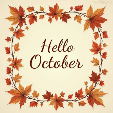 Merhaba October. Yapraklarla çizilmiş el yazısı. Mavi arka planda sonbahar yaprakları olan Hello October metni. Merhaba Ekim Merhaba Ekim, Sonbahar Yaprakları Arka plan, Merhaba Ekim, Merhaba Ekim, Merhaba Ekim Merhaba Ekim işareti Sonbahar Ormanı. 