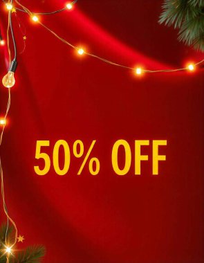 Luxury Discount Banner Designs with Elegant 10%, 20%, and 50% Off Templates clipart