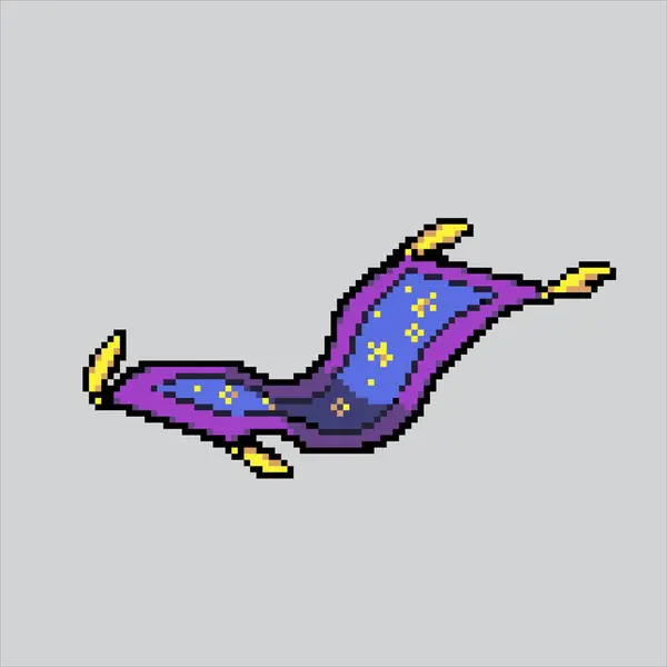 Piksel sanat çizimi halısı. Pikselleştirilmiş halı. Piksel resim oyunu için halı pikseli web sitesi ve video oyunu için ikon. Eski okul retro.