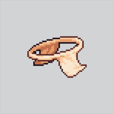 Piksel sanat illüstrasyonu İlkel Kıyafetler. Pikselleştirilmiş Mağara Adamı Kıyafetleri. Taş Devri İlkel Kıyafetler Simgesi piksel resim oyunu için piksellendi ve web sitesi ve video oyunu için simge oluşturuldu. Eski okul retro.