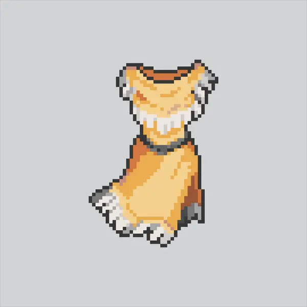Piksel sanat illüstrasyonu İlkel Kıyafetler. Pikselleştirilmiş Mağara Adamı Kıyafetleri. Taş Devri İlkel Kıyafetler Simgesi piksel resim oyunu için piksellendi ve web sitesi ve video oyunu için simge oluşturuldu. Eski okul retro.