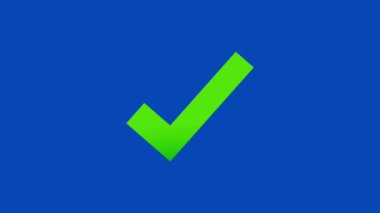 Beyaz arkaplan vektör illüstrasyonunda işaret simgesini işaretle