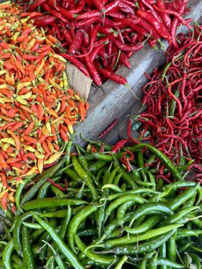 Canlı Chili Peppers Market Gösterimi