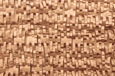 Çevre dostu ambalaj kağıdının dokusu, koruyucu ambalaj için hafif baloncuk ambalajı, karton geri dönüştürülmüş el işi kağıttan yapılmış çevre dostu bal peteği kağıdının altıgen şekli