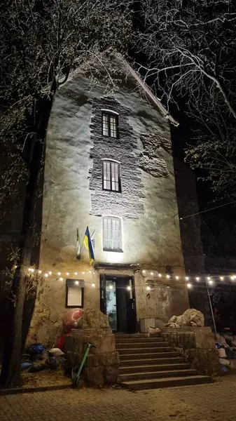 Lviv Ukrayna 'daki eski kule
