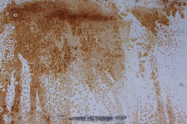 Eski paslı metal dokusunun soyut arkaplanı