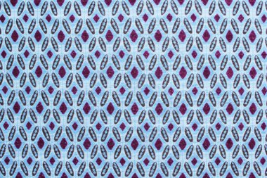 geometrik desenli kumaş