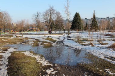 Parkta tezcan