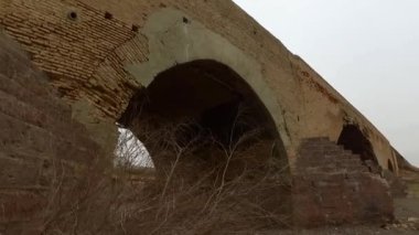 İsrail 'in kuzeyindeki antik şehrin kalıntıları.