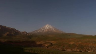 Akşamları Mount arat manzarası