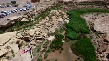 Ürdün 'deki Petra şehrinin antik kalesi