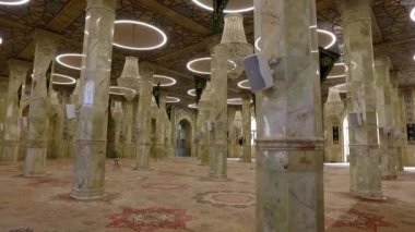 Eski caminin içi, arka plan olarak fotoğraf, dijital resim