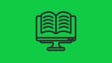 Kitap vektör simgesini aç