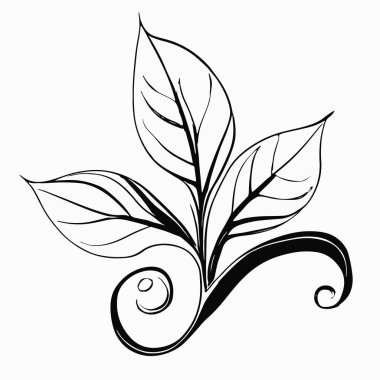 Logo, li, tatua, czarny li, tatua li, logo licia, ikona, czarne linie, loki