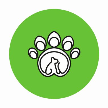 Logo, ikon, sevimli yıldızlar, vahşi hayvanlar, ayı, köpek