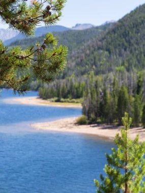 Gölge Dağı Gölü Colorado kıyı şeridi