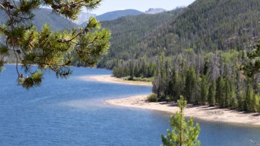 Gölge Dağı Gölü Colorado kıyı şeridi